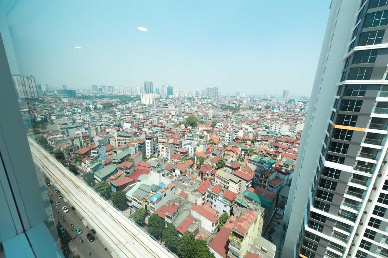 Canvas Cau Giay Apartments Hanoi Exterior foto