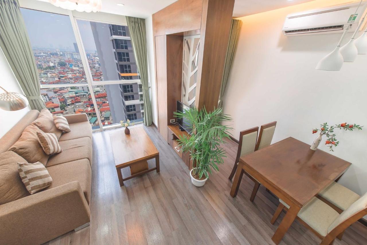 Canvas Cau Giay Apartments Hanoi Exterior foto