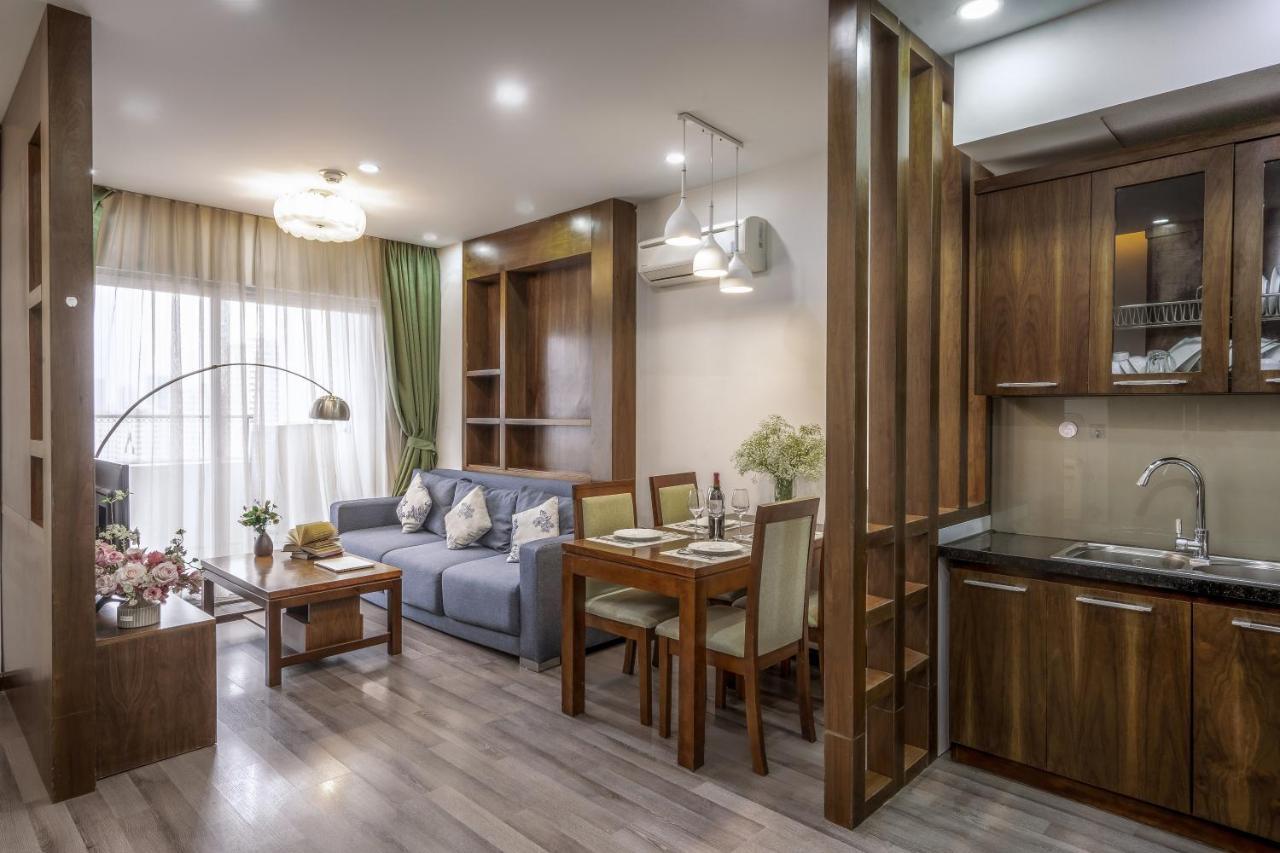 Canvas Cau Giay Apartments Hanoi Exterior foto