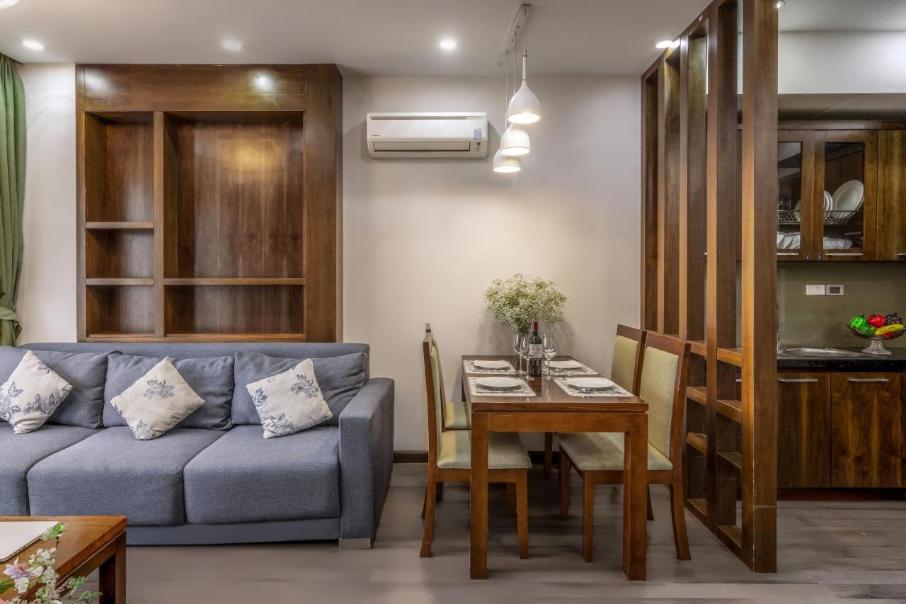 Canvas Cau Giay Apartments Hanoi Exterior foto