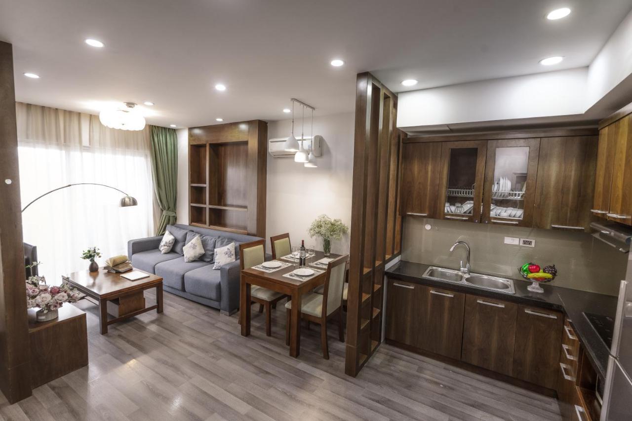 Canvas Cau Giay Apartments Hanoi Exterior foto