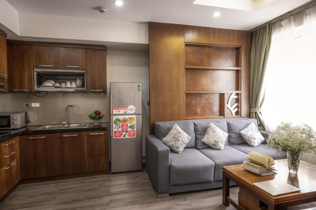 Canvas Cau Giay Apartments Hanoi Exterior foto