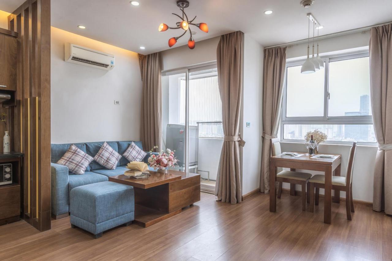 Canvas Cau Giay Apartments Hanoi Exterior foto