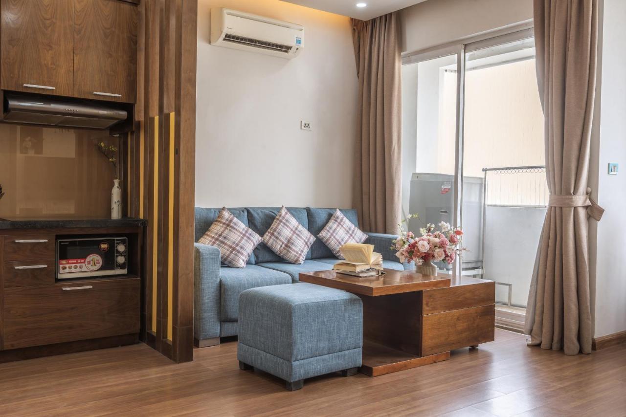 Canvas Cau Giay Apartments Hanoi Exterior foto