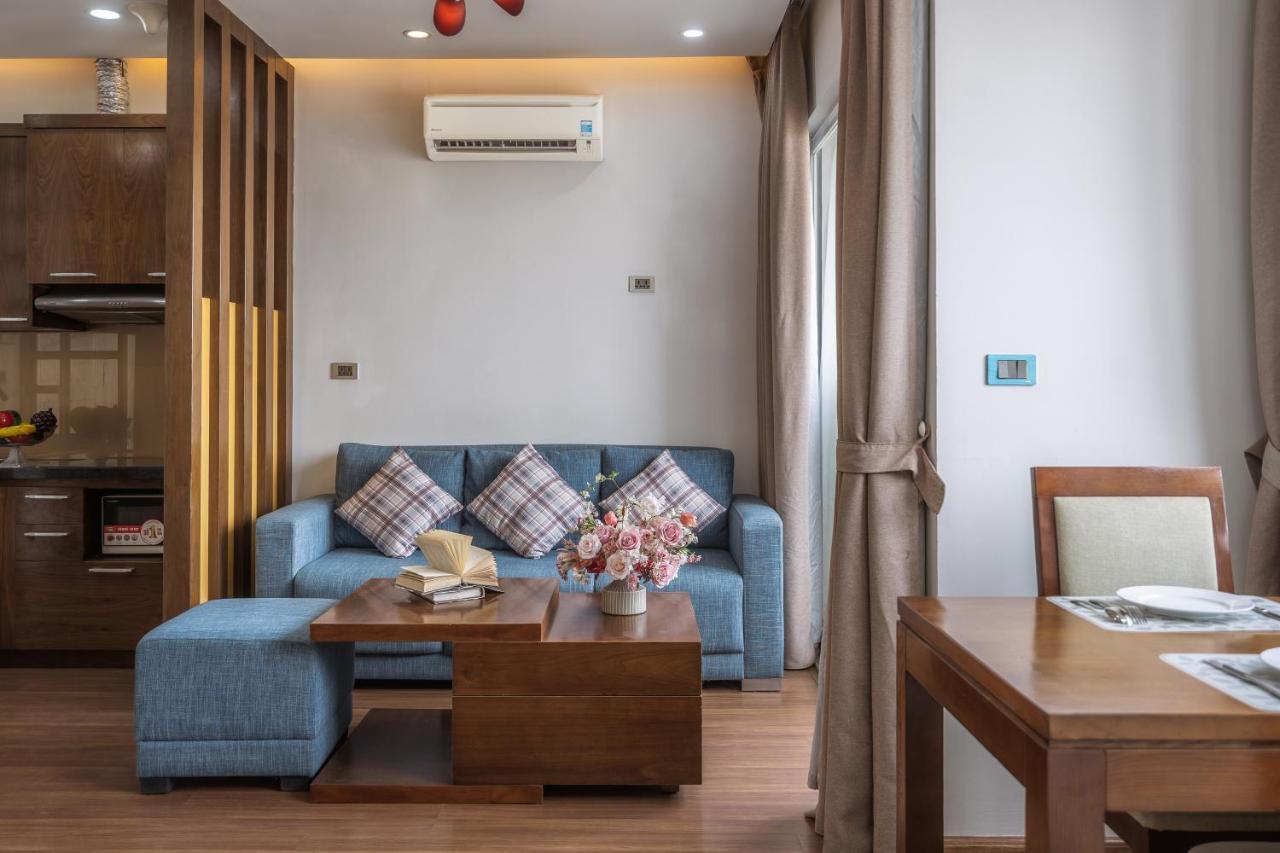 Canvas Cau Giay Apartments Hanoi Exterior foto
