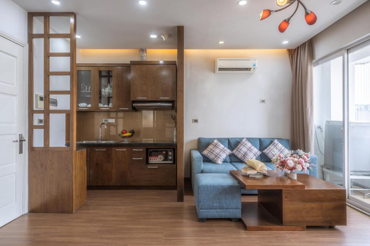 Canvas Cau Giay Apartments Hanoi Exterior foto
